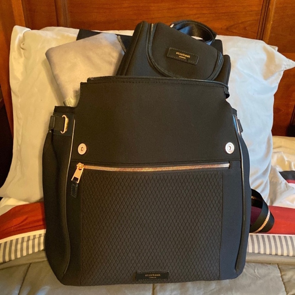 Storksak st James scuba diaper bag